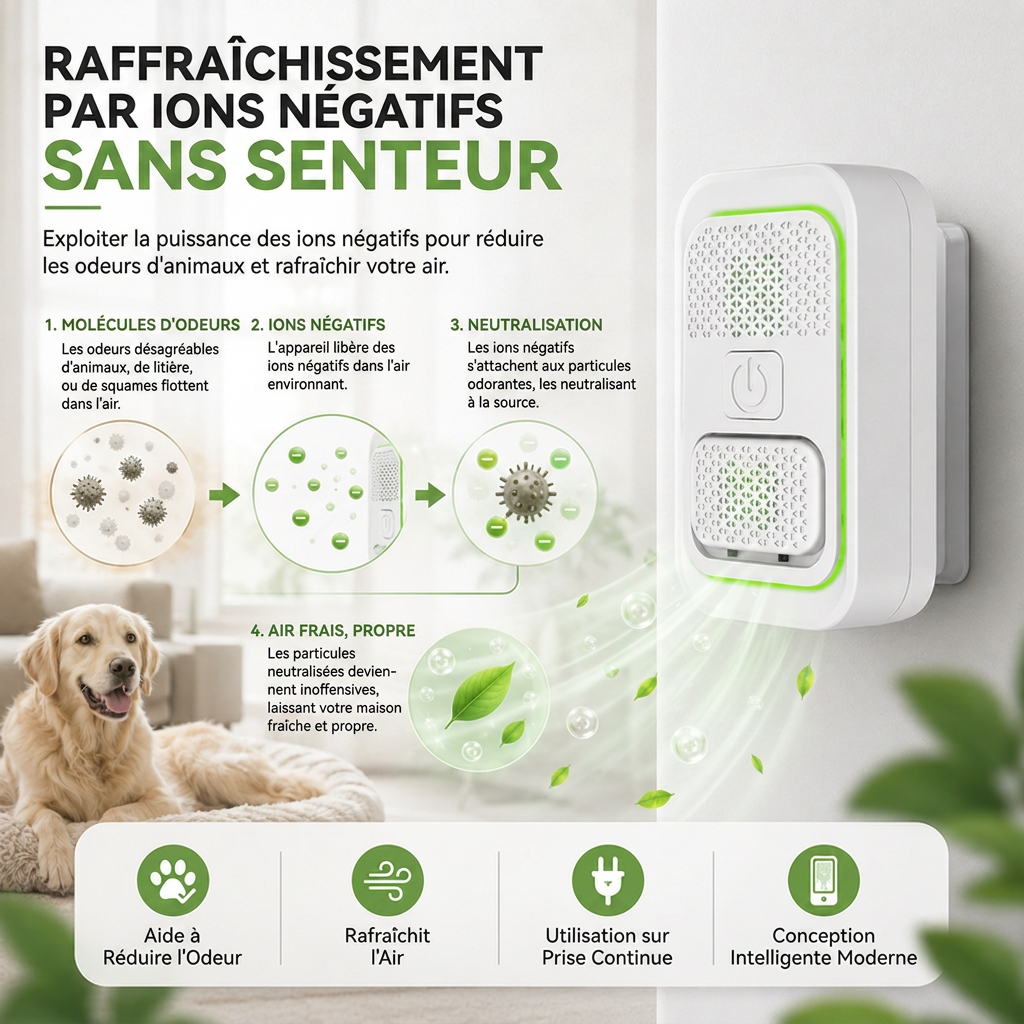 Technologie avancée à ions négatifs
